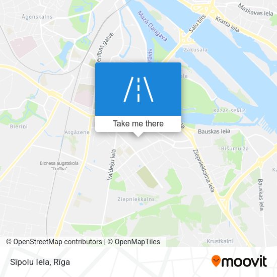 Sīpolu Iela map