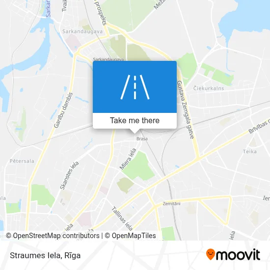 Straumes Iela map