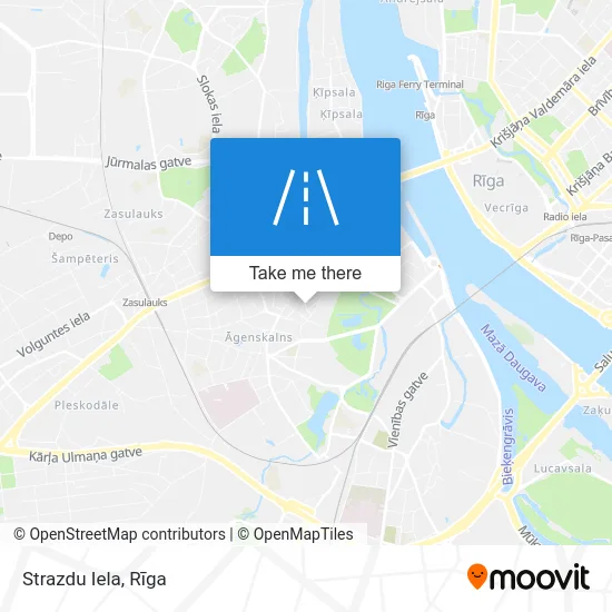 Strazdu Iela map