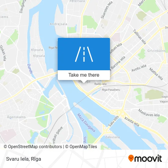 Svaru Iela map
