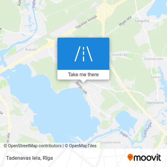 Карта Tadenavas Iela
