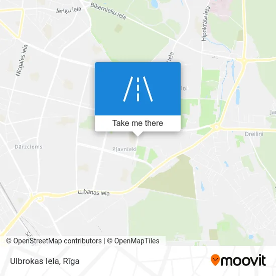 Ulbrokas Iela map