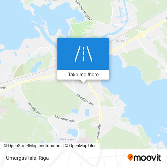 Карта Umurgas Iela