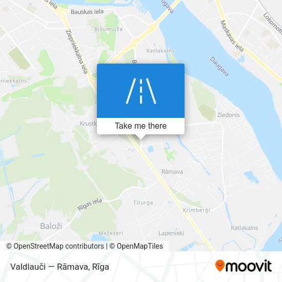 Valdlauči — Rāmava map