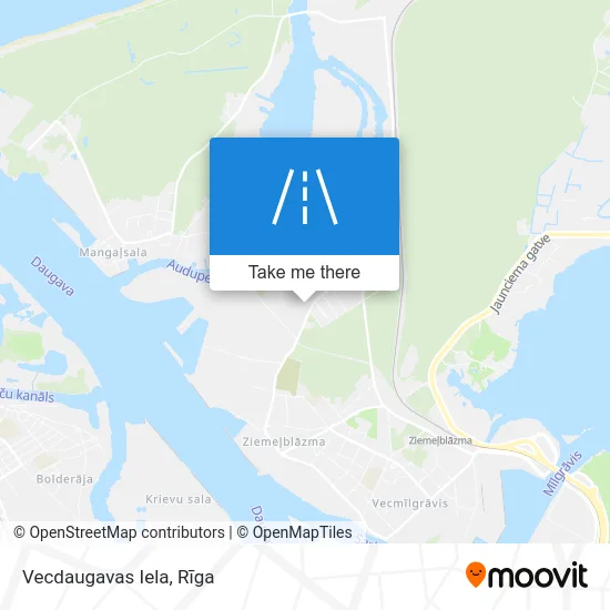 Карта Vecdaugavas Iela