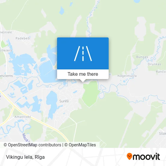 Карта Vikingu Iela