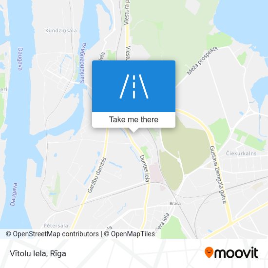 Vītolu Iela map