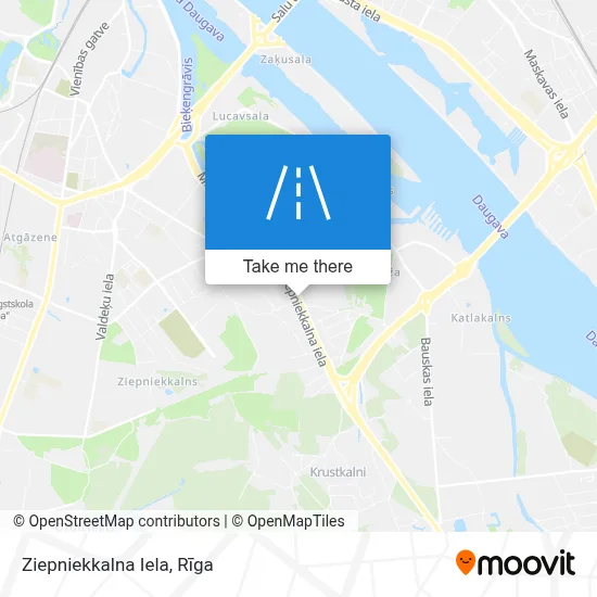 Ziepniekkalna Iela map