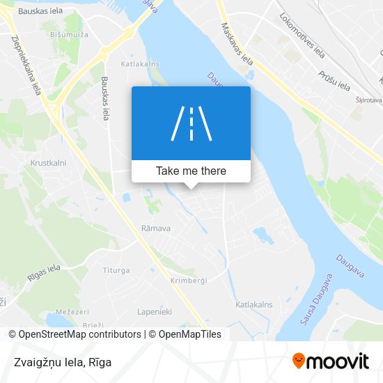 Zvaigžņu Iela map