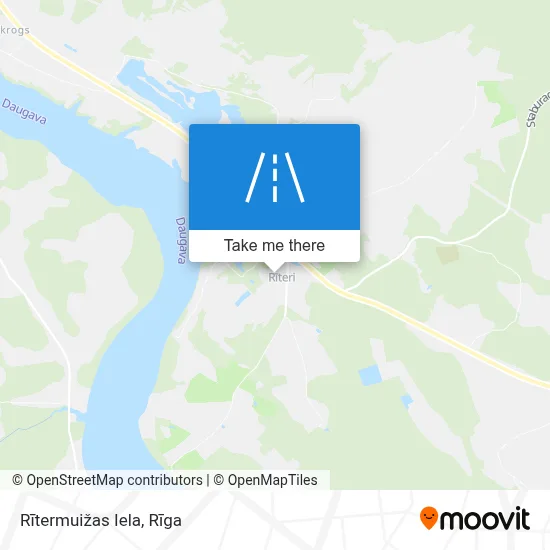 Rītermuižas Iela map