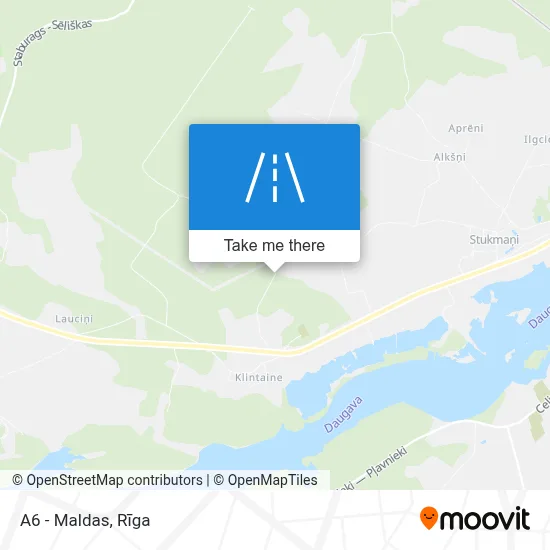 A6 - Maldas map