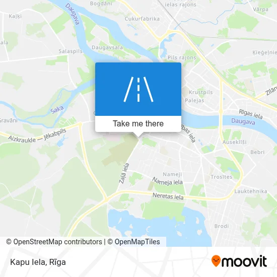 Kapu Iela map