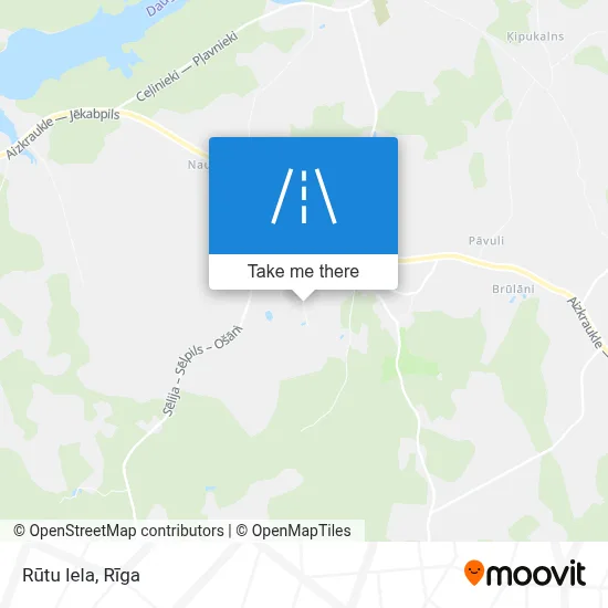 Rūtu Iela map