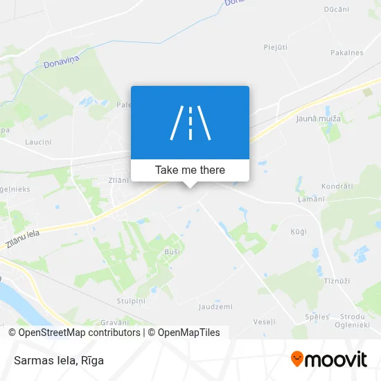 Sarmas Iela map