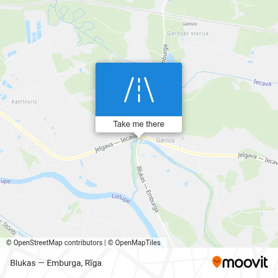 Blukas — Emburga map