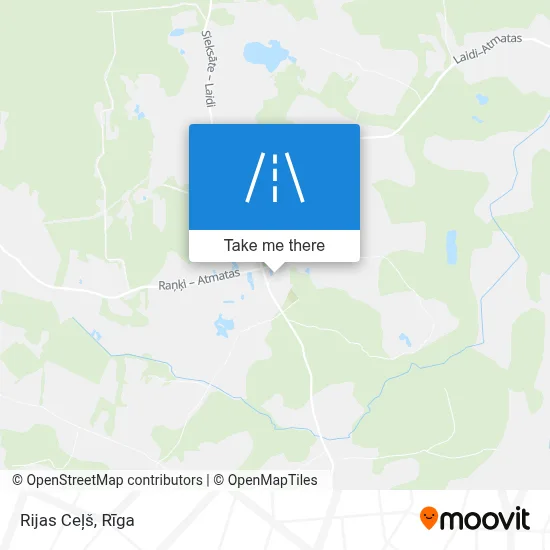 Rijas Ceļš map