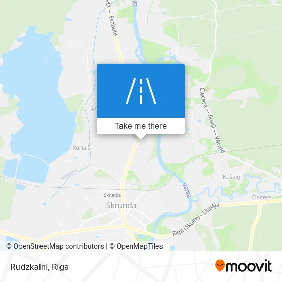 Rudzkalni map