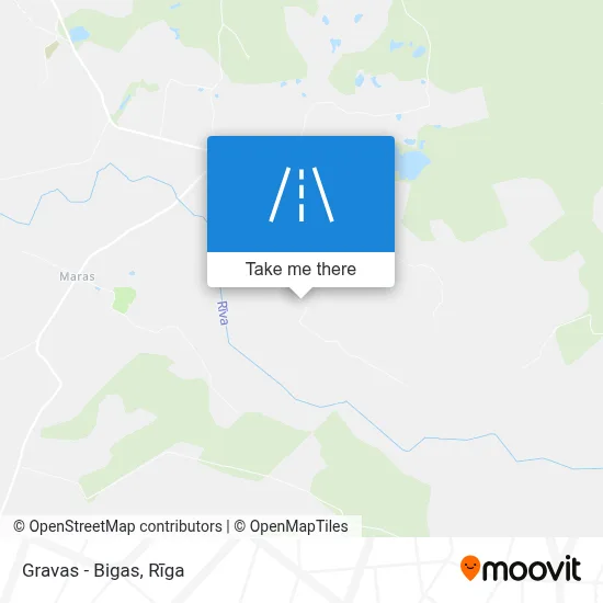 Gravas - Bigas map