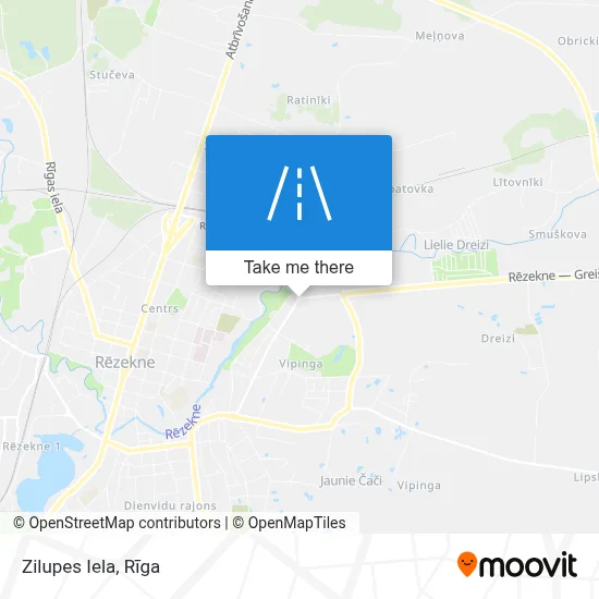 Zilupes Iela map