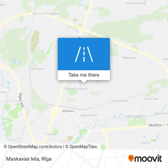 Maskavas Iela map