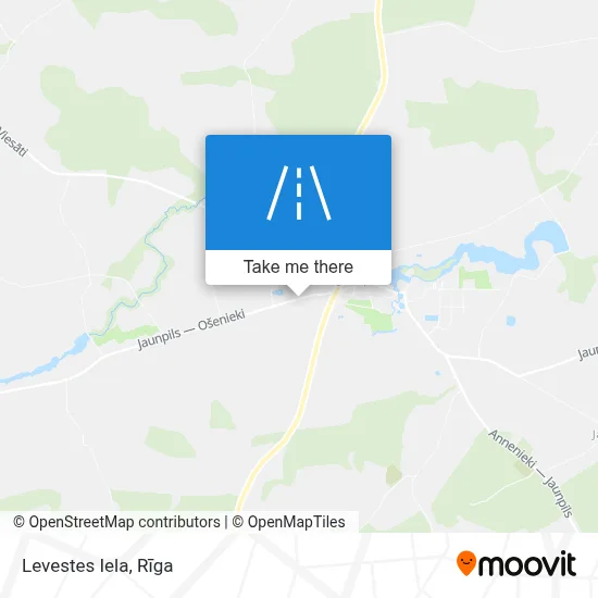 Levestes Iela map