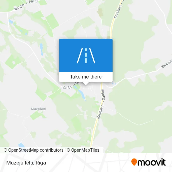 Muzeju Iela map