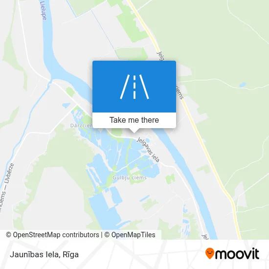 Jaunības Iela map