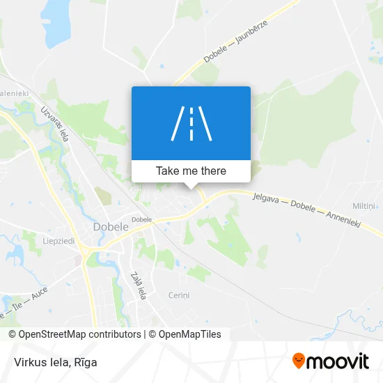 Virkus Iela map