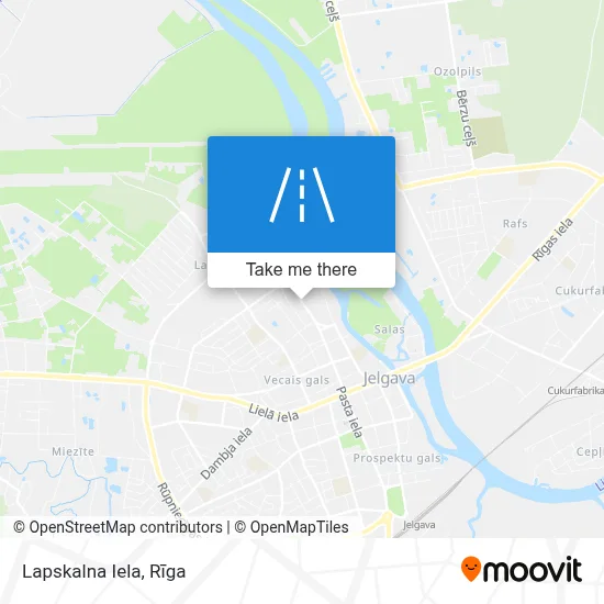 Lapskalna Iela map