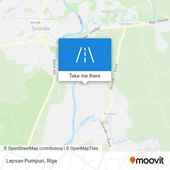 Lapsas-Pumpuri map