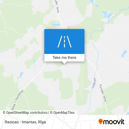 Rasiņas - Imantas map