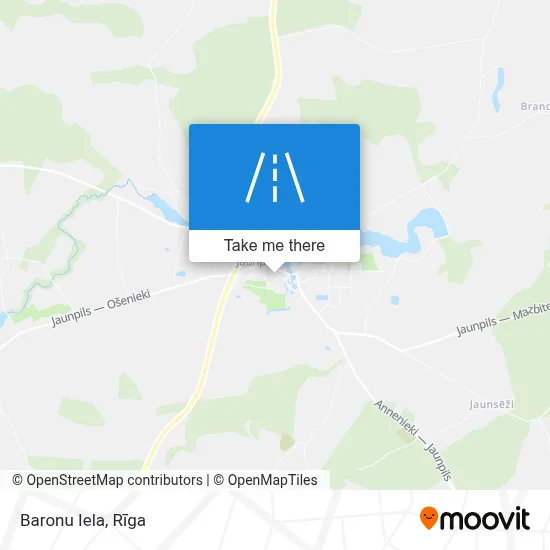 Baronu Iela map