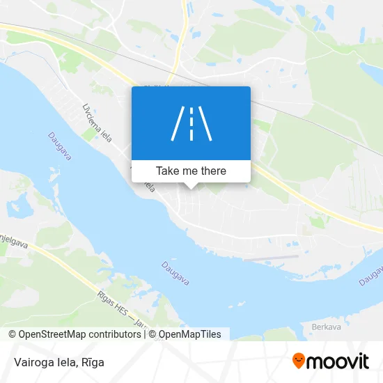 Vairoga Iela map