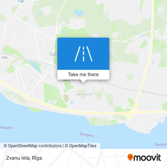 Zvanu Iela map