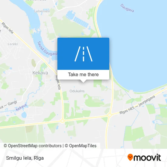 Smilgu Iela map