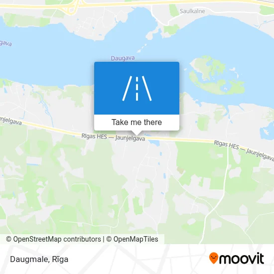 Daugmale map