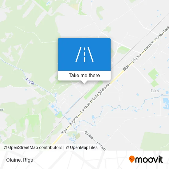 Olaine map
