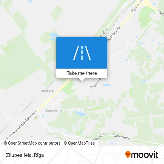 Zilupes Iela map