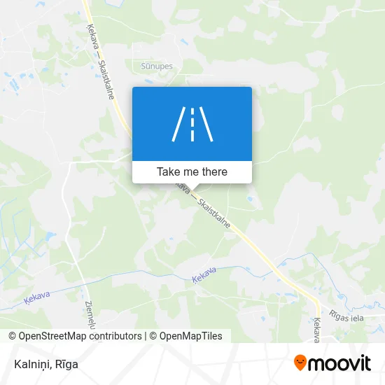 Kalniņi map