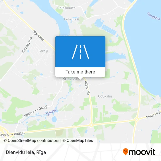Dienvidu Iela map