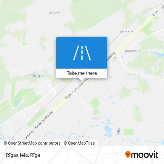 Rīgas Iela map