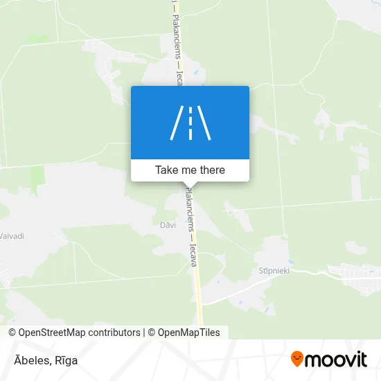 Ābeles map