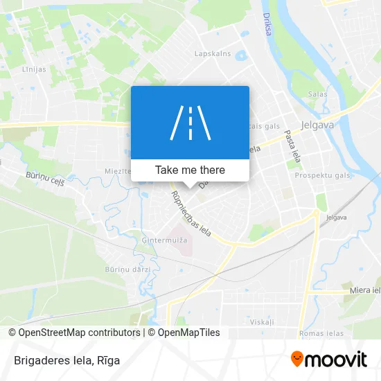 Brigaderes Iela map