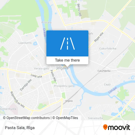 Pasta Sala map