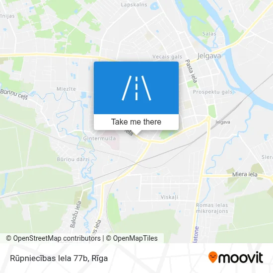 Rūpniecības Iela 77b map