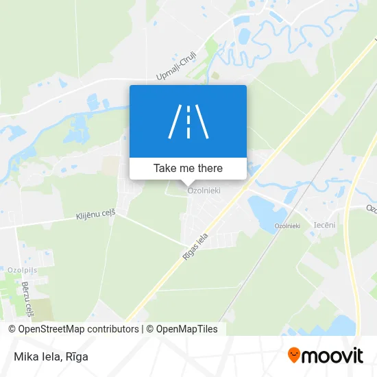 Mika Iela map