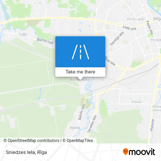 Sniedzes Iela map