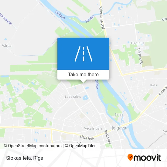 Slokas Iela map