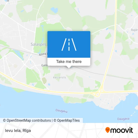 Ievu Iela map