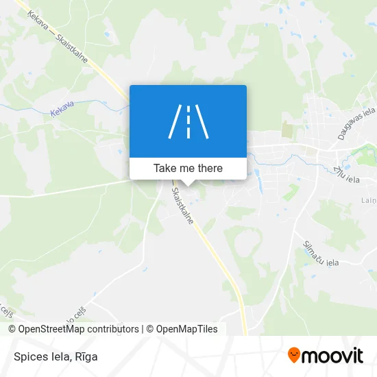 Spices Iela map